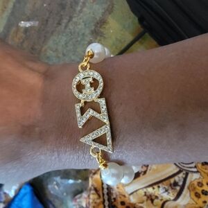 Delta Sigma Theta bracelet